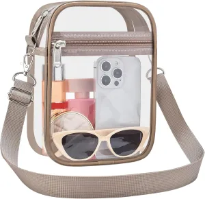 USPECLARE Clear Purse Stadium Approved CrossBody Bag for Men and Women