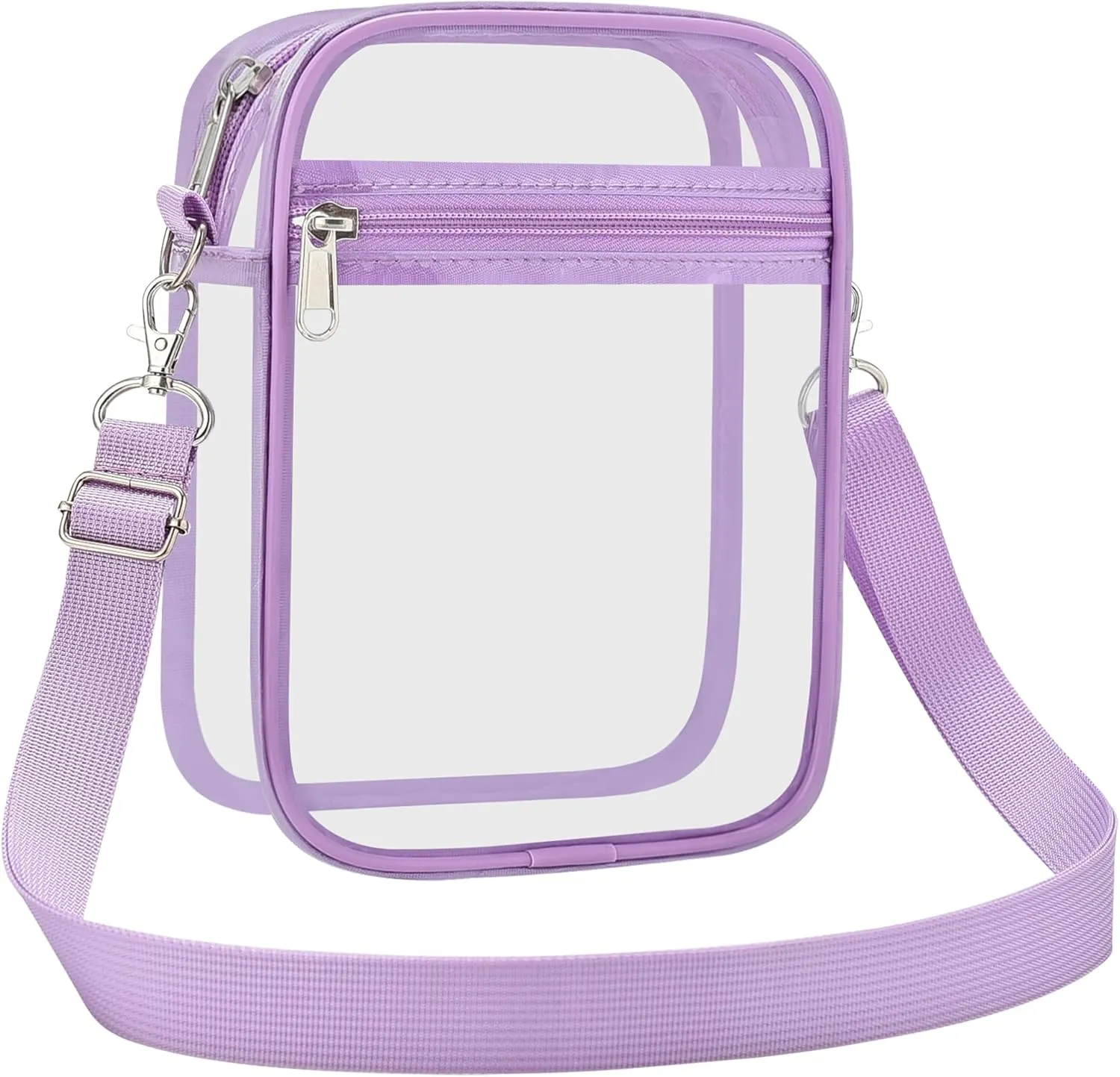 USPECLARE Clear Purse Stadium Approved CrossBody Bag for Men and Women