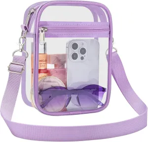 USPECLARE Clear Purse Stadium Approved CrossBody Bag for Men and Women