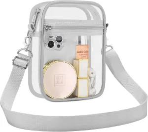 USPECLARE Clear Purse Stadium Approved CrossBody Bag for Men and Women