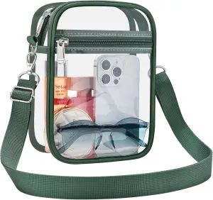 USPECLARE Clear Purse Stadium Approved CrossBody Bag for Men and Women