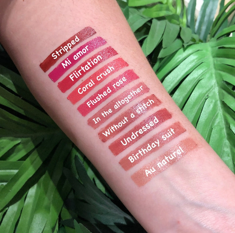 Vegan & natural lipstick