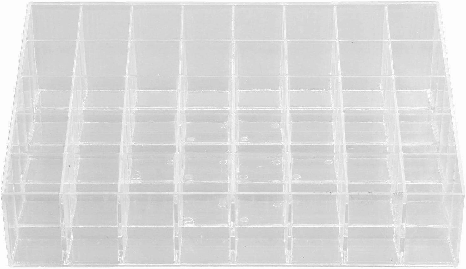 WDYB 40 Lipstick Clear Holder Display Stand Cosmetic Organizer Makeup Case Acrylic Makeup organizer Bathroom organizer Makeup bag Storage cabinet Bathroom storage Makeup vanity Make up Bathroom