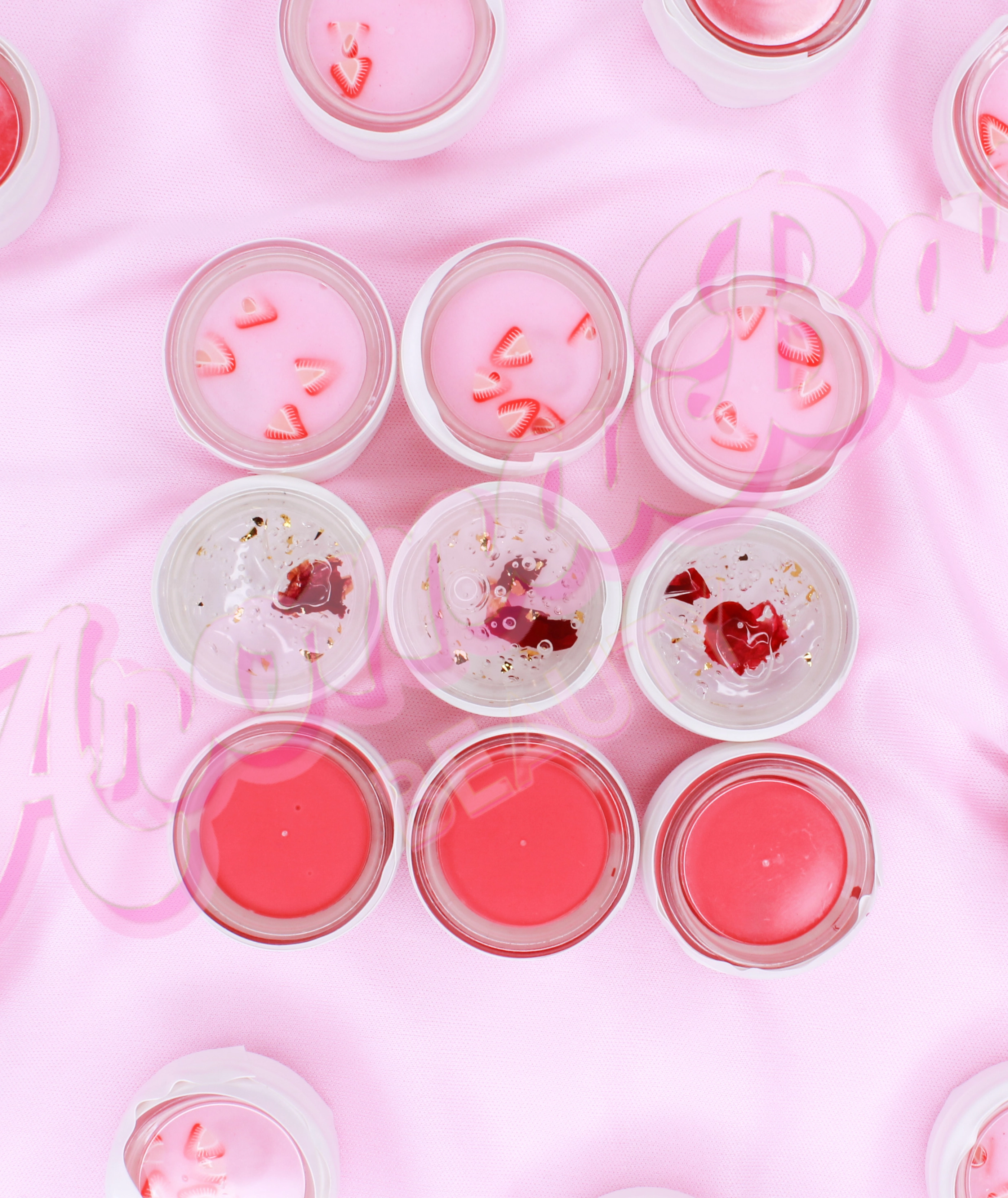 Wholesale Lip Gloss Samples | Pink Collection
