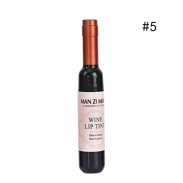 Wine Red Korean Style Lip Tint Baby Pink
