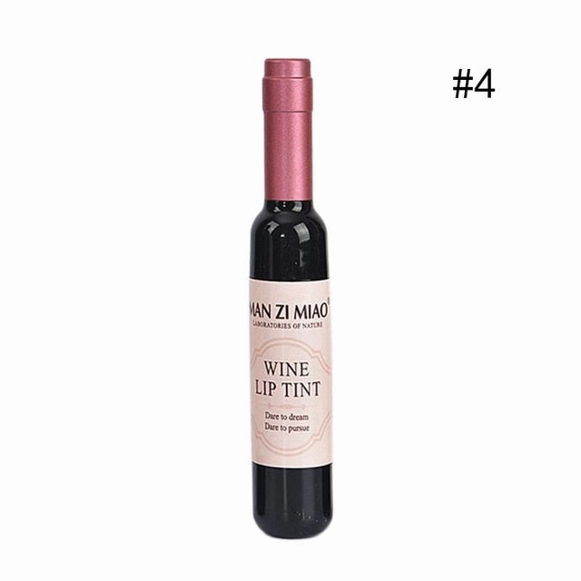 Wine Red Korean Style Lip Tint Baby Pink