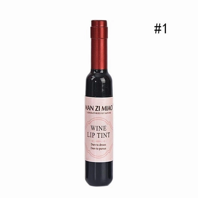 Wine Red Korean Style Lip Tint Baby Pink