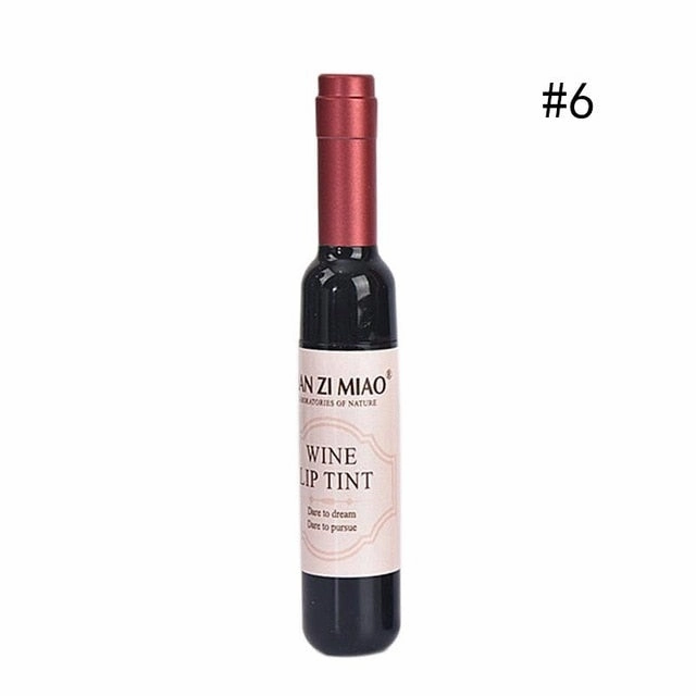 Wine Red Korean Style Lip Tint Baby Pink