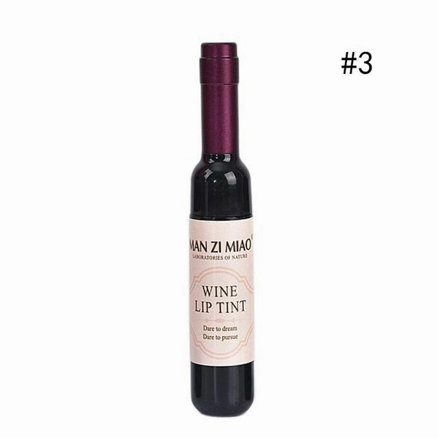Wine Red Korean Style Lip Tint Baby Pink