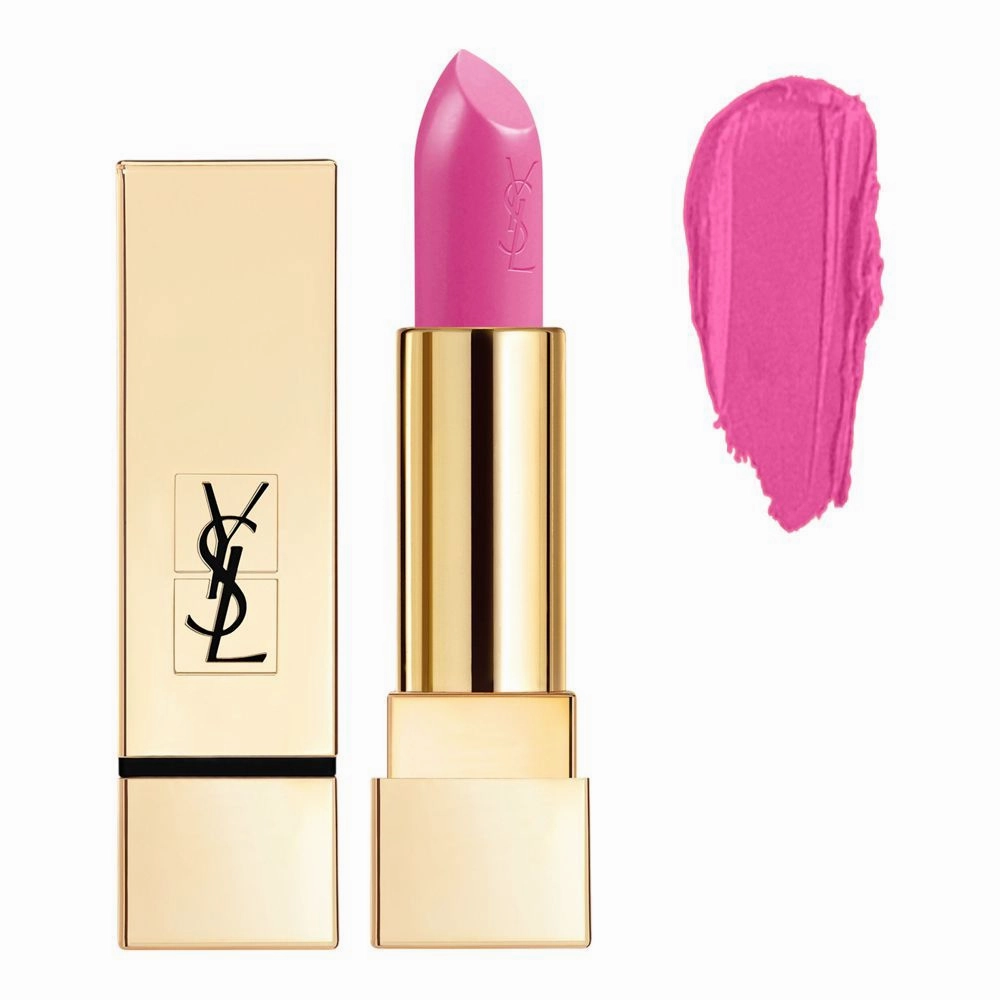 Yves Saint Laurent Rouge Pur Couture Satiny Radiance Lipstick, 3.8g, 19 Le Fuchsia